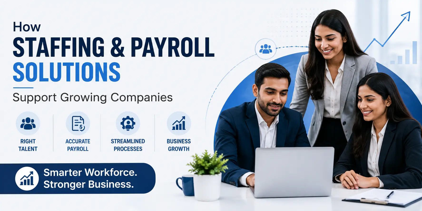 Staffing and payroll solutions for growing companies