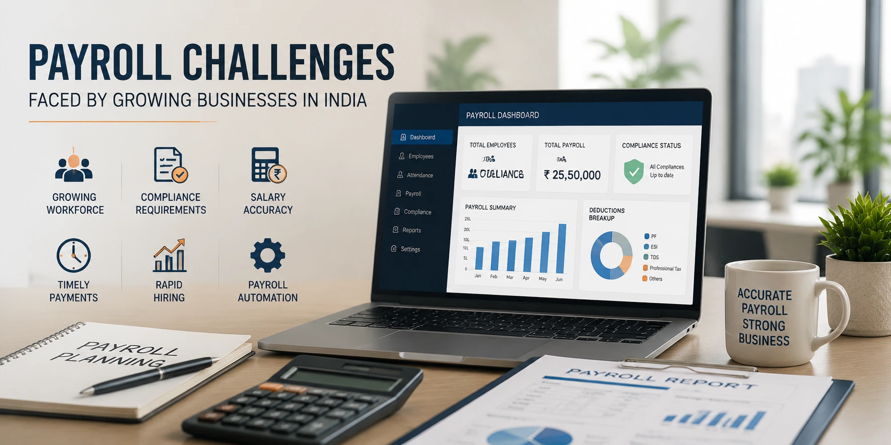 Payroll challenges faced by growing businesses in India